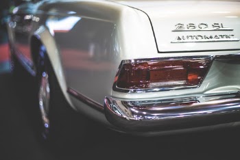 Gray Car Rear Bumper