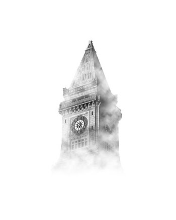 gray clock tower digital wallpaper