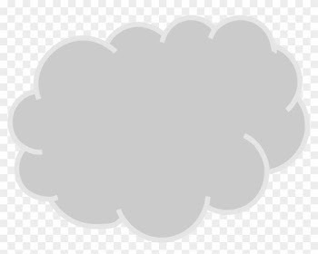 Gray Clouds Clipart - Instagram