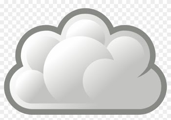 Gray Clouds Clipart - Weather Symbols