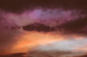 gray clouds during golden hour