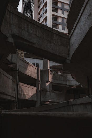 Gray Concrete Bridge