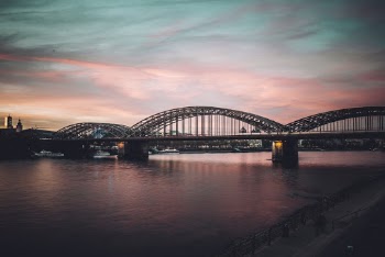 Gray Concrete Bridge