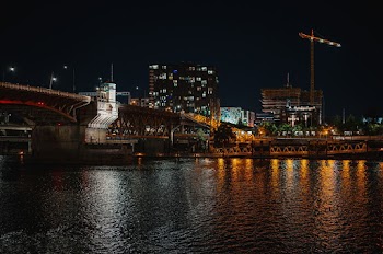 Gray Concrete Bridge\