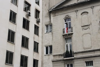 Gray Concrete Building