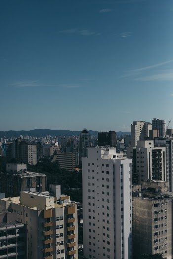 Gray Concrete Buildings