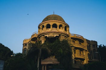 Gray Concrete Castle Under Blue Sky