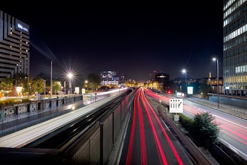 Gray Concrete Road