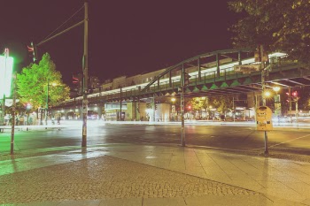 Gray Concrete Road Near Bridge