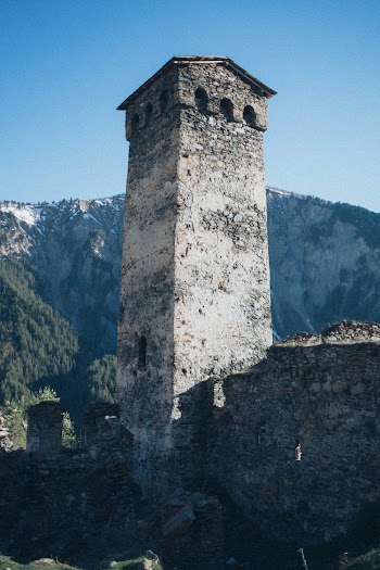Gray Concrete Tower
