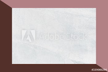 Gray concrete wall with a textured frame