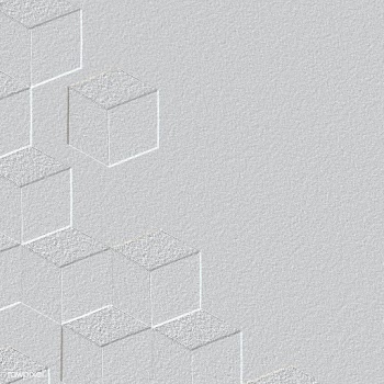 Gray cubic patterned background | Free  illustration - 2351603