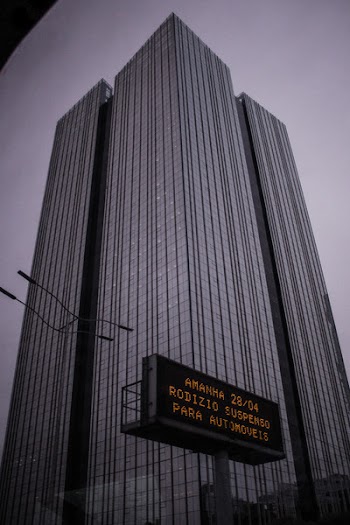Gray Curtain Glass Mirror Building