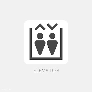 Gray elevator icon sign vector | Free stock vector - 538353