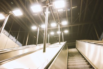 Gray Escalator