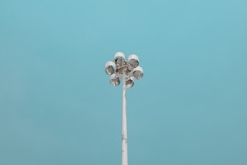 Gray Flood Light