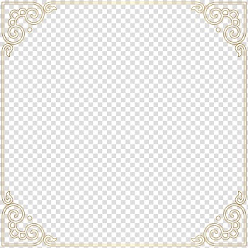 Gray floral frame, Pattern, Border Frame transparent background PNG clipart