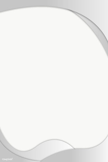 Gray fluid shape frame design element | Free  transparent png - 2339611