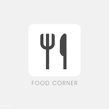 Gray food corner icon sign vector | Free stock vector - 538381