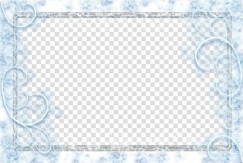 Gray frame, Frames Happy New Year 2018 Winter Autumn, Snowflakes Falling Frame transparent background PNG clipart