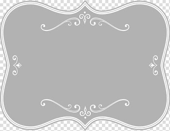 Gray frame, Wedding invitation Greeting & Note Cards Wedding cake, silver frame transparent background PNG clipart