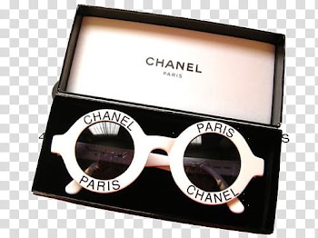 Gray framed sunglasses transparent background PNG clipart