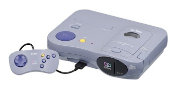 Gray Game Console With Controller