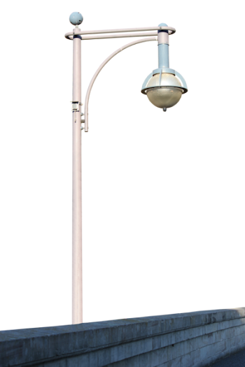 Gray Garden Bollard