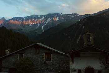 Gray House Near Mountain