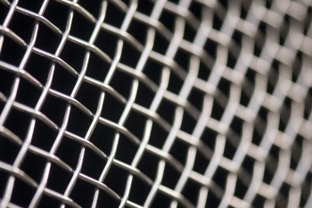 Gray Metal Chain Screen
