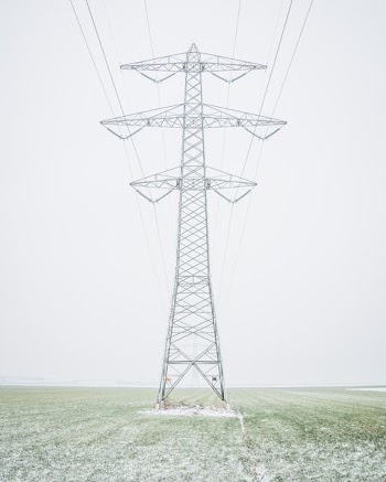 gray metal electricity tower