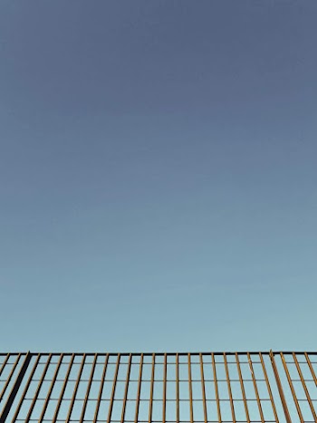 Gray Metal Fence