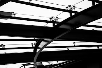 Gray Metal Trusses