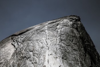 gray mountain cliff