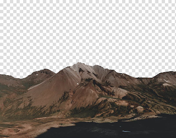gray mountain transparent background PNG clipart | HiClipart