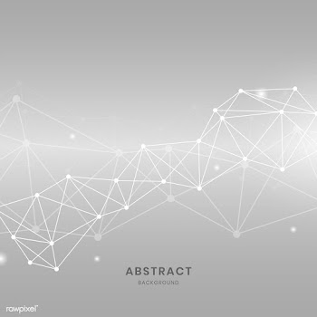Gray neural network illustration | Free stock vector - 555766