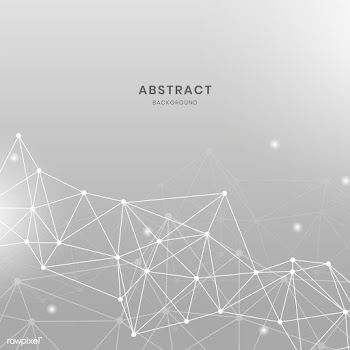 Gray neural network illustration | Free stock vector - 555773