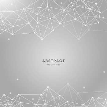 Gray neural network illustration | Free stock vector - 555799