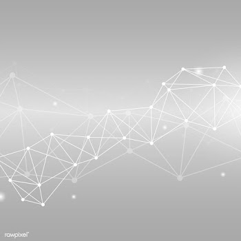 Gray neural network illustration | Free stock vector - 555844