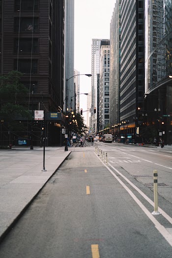 Gray Paved Road