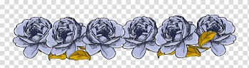 Gray petaled flowers , Vintage Roses: Beautiful Varieties for Home and Garden Frames Pink Vintage clothing , Best Vintage Border transparent background PNG clipart