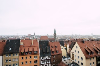 Gray Pointed Building