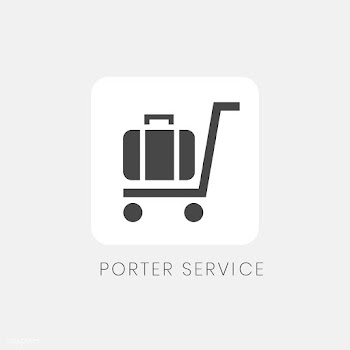 Gray porter service icon sign vector | Free stock vector - 538376