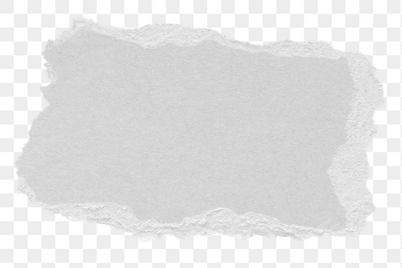 Gray ripped paper png cut | Free PNG - rawpixel