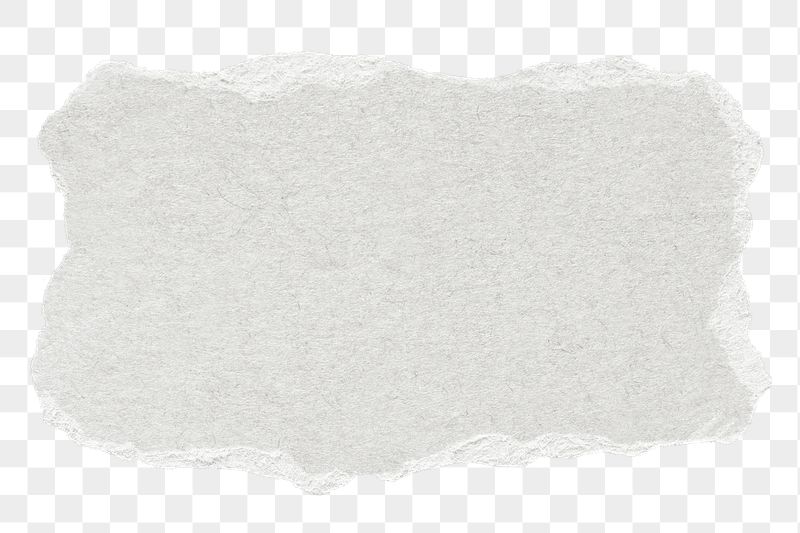 Gray ripped paper png cut | Free PNG - rawpixel