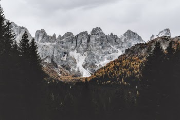 Gray Rocky Mountain