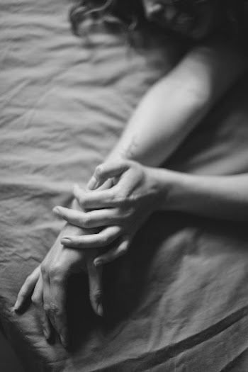 Gray scale Photography  of Hands 