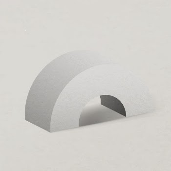 Gray semicircle shape, 3D rendering | Free Vector - rawpixel