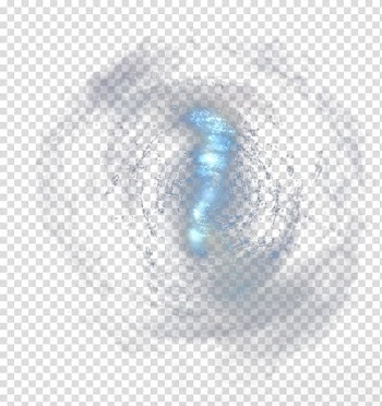 Gray smoke , Circle Close-up , Blue Galaxy transparent background PNG clipart
