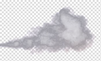 Gray smoke illustration, Gray large pieces of smoke transparent background PNG clipart